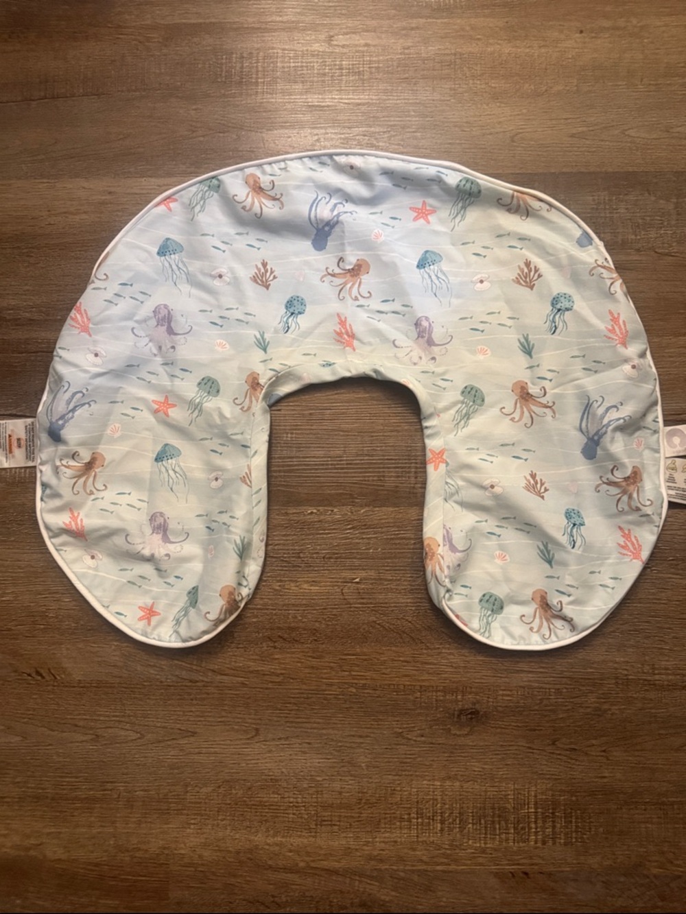 Boppy Premium Nursing Pillow Cover in Blue Ocean
